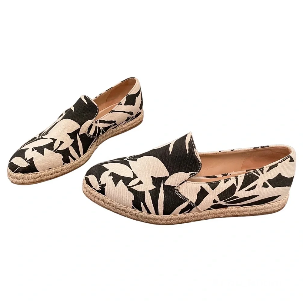 M. Gemi Agio Floral Tropical Print Espadrilles Sz 37.5